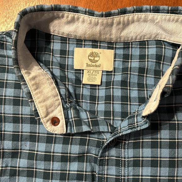 SOLD. 2 for 1! Bundle of Men’s Timberland Long Sleeve Plaid shirts - Picture 6 of 7